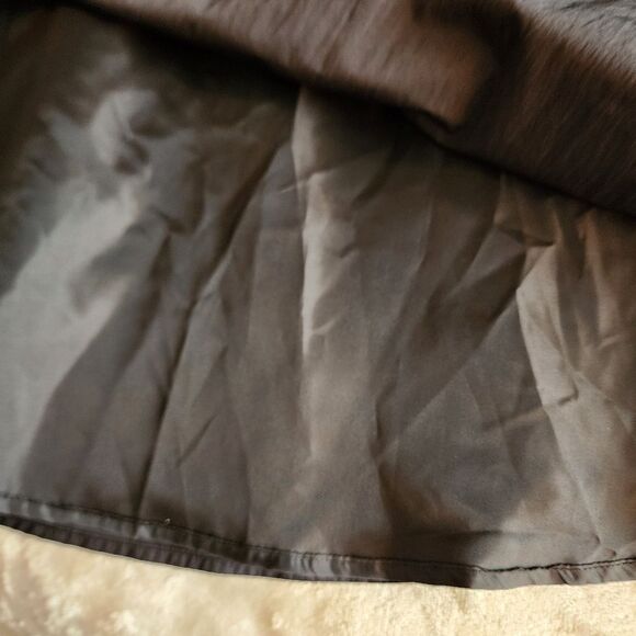 Prabal Gurung Black Off Shoulder Ruched Bodice Fit Flare Knee Length Dress Sz14 - Picture 8 of 10